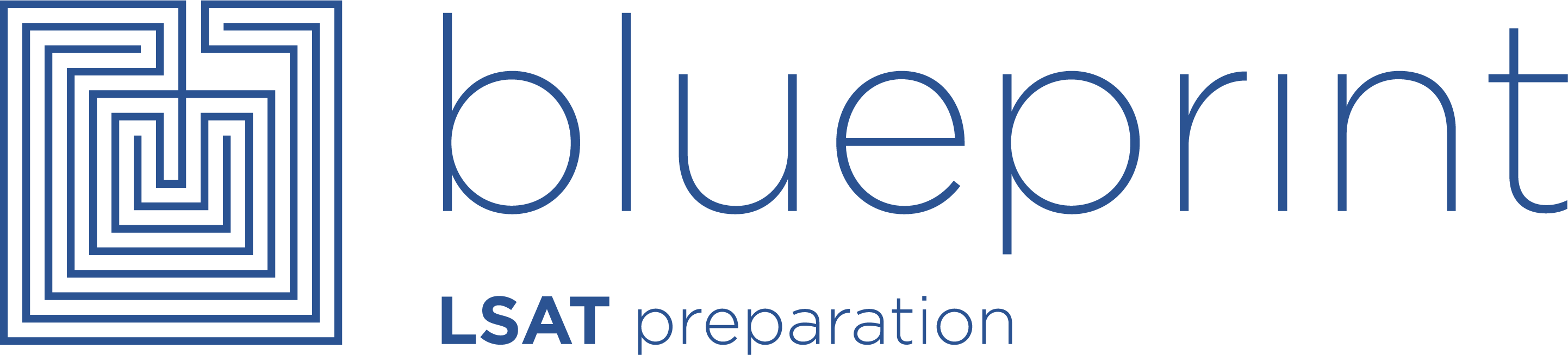 Logo for Blueprint LSAT Prep